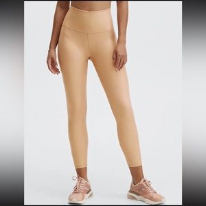 Fabletics PureLuxe Ultra HW Iridescent Desert  7/8 Legging